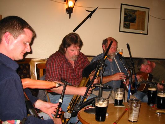 The Uilleann Pipe band
