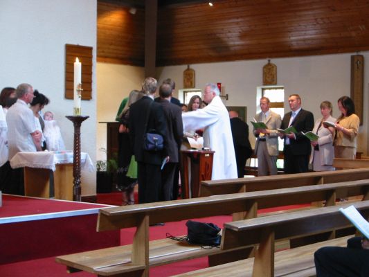 Keywords: church priest christening finley