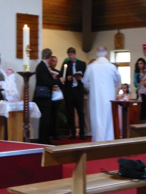 Keywords: church priest christening finley