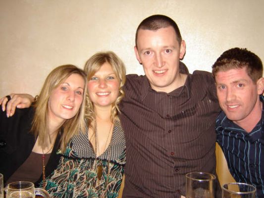 Kirsty, Laura, Crookesy & Kev
