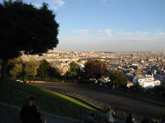 Panoramic view of Paris
