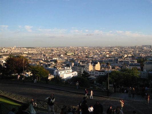 Panoramic view of Paris
