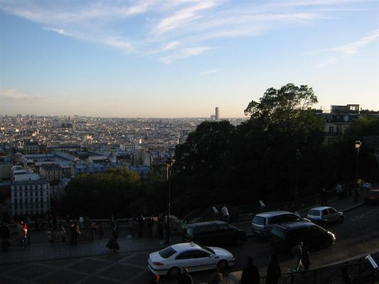 Panoramic view of Paris
