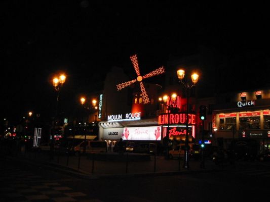 The Moulin Rouge
