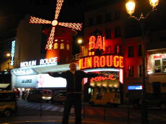Alan at The Moulin Rouge
